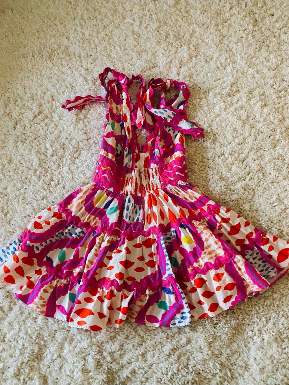 CeliaB Cheli Floreat Multicolor Ruffle Dress - Picture 6 of 9